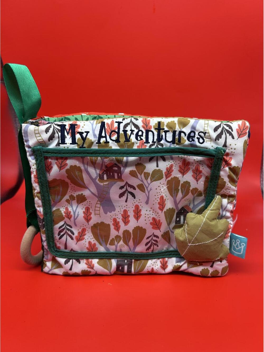 Manhattan Toy Camp Acorn Soft Photo Book – Baby Sensory Toy Album - Picture 1 of 9